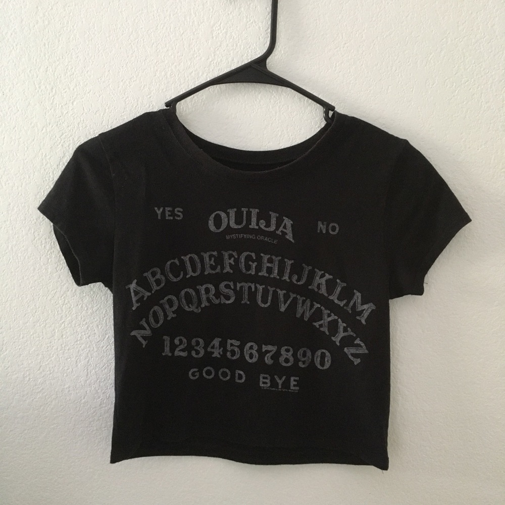 Ouija cropped shirt